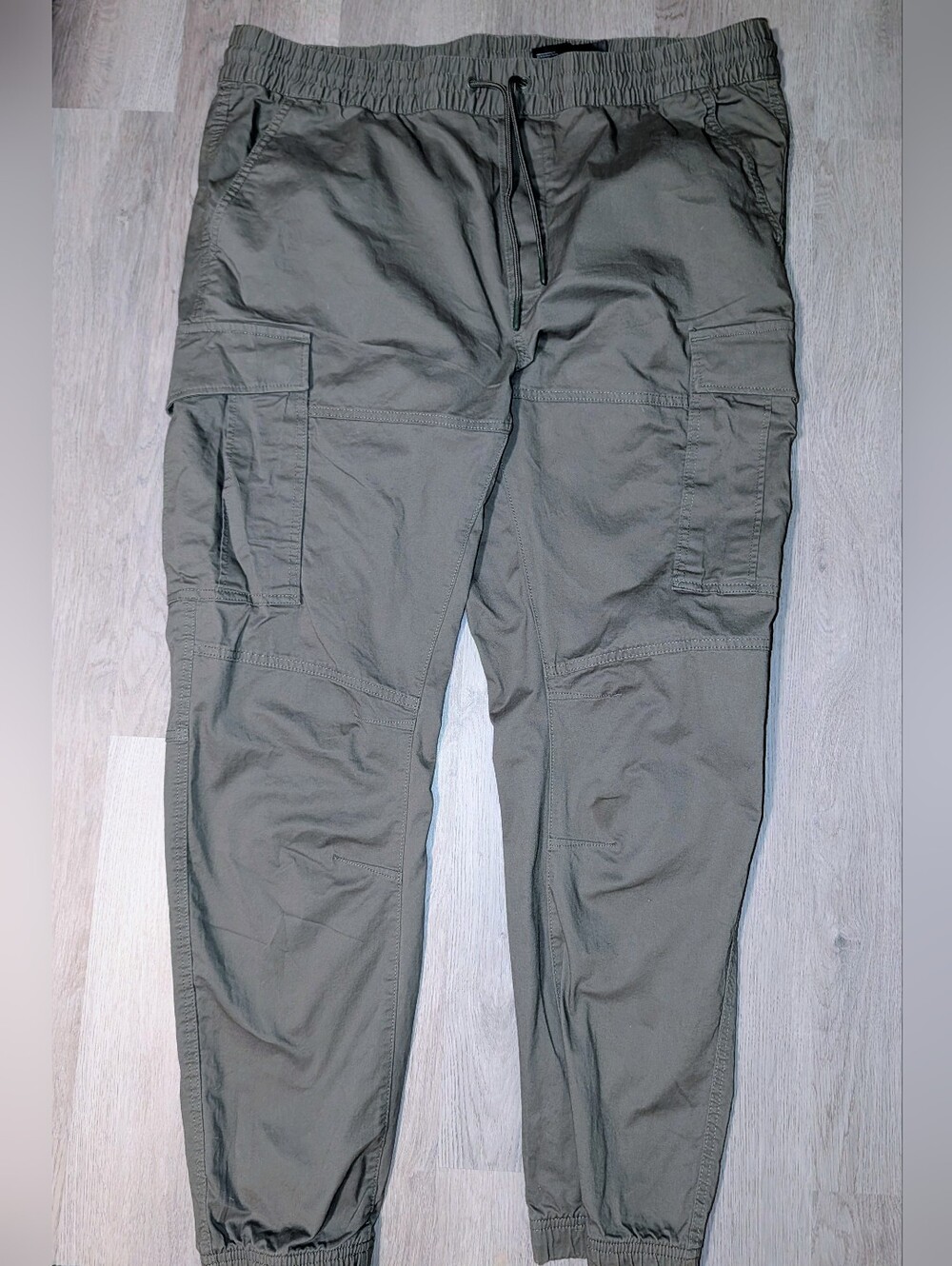 H&M Olive Green Cargo Joggers